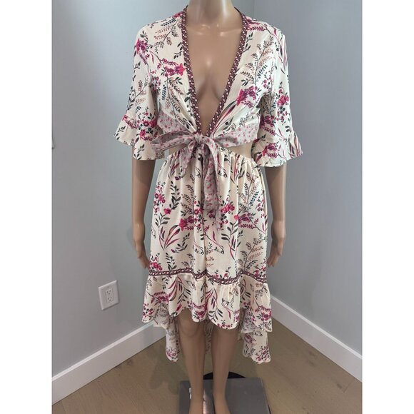 Gorgeous Asymmetrical Boutique Dress, size medium - Picture 6 of 14